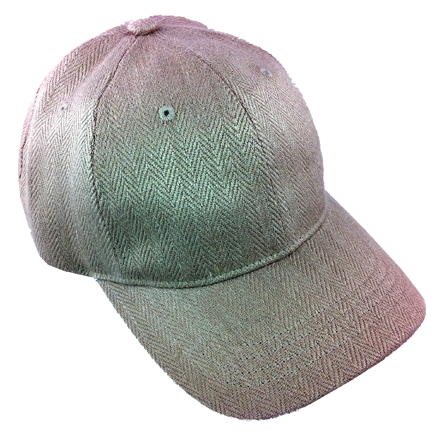 Natural Herringbone Ball Cap