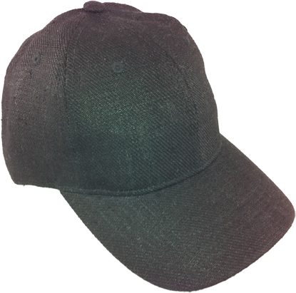 Black Twill Ball Cap