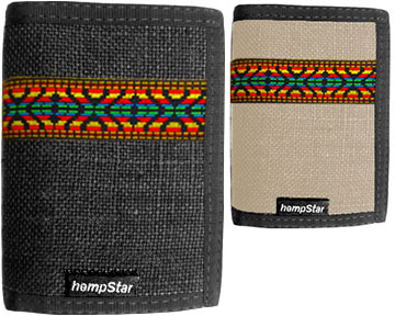 Hemp Wallet "Inca" - Free Shipping!