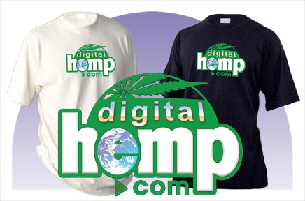 hempStar - DigitalHemp.com Tee - Free Shipping