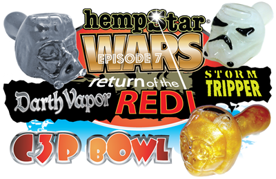 hempStar Wars Glass Pipes