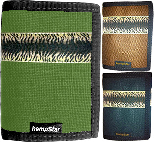 Hemp Wallet "Savannah" - Free Shipping!