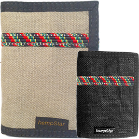 Hemp Wallet " Jah" - Free Shipping!