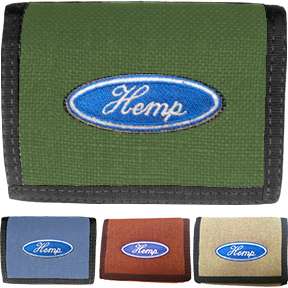 Hemp Wallet "Oval" - Free Shipping!