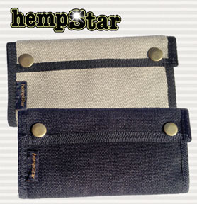 Hemp Wallet "Biker" - Free Shipping!