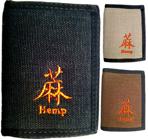 hempStar Hemp Wallet "Tai-ma"  - Free Shipping!