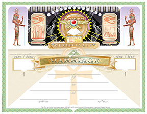 Religious Marriage Certificate