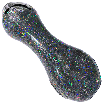 "Black Prism" Glitter Pipe