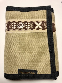 Hemp Wallet "Tiki" - Free Shipping!