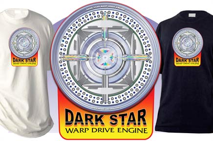 hempStar - DarkStar WarpDrive Tee - Free Shipping