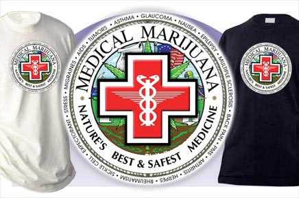 hempStar - Official Medical Marijuana Tee - Free shipping