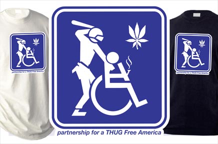 hempStar - Thug Free America Tee - Free Shipping