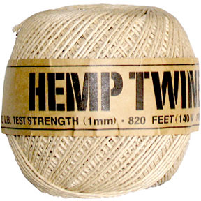 1.0 mm Natural Hemp Twine FREE SHIPPING!