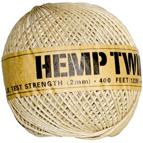 2.0mm Natural Hemp Twine - FREE SHIPPING!