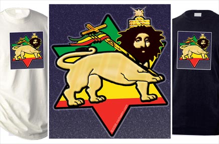 hempStar - Zion Lion Tee - Free Shipping